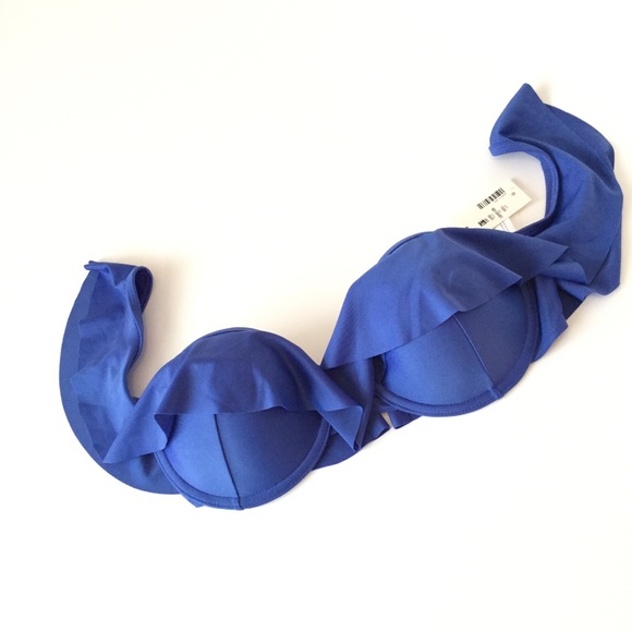 Aeropostale Other - Live Love Dream Large Bikini Top Blue Off Shoulder